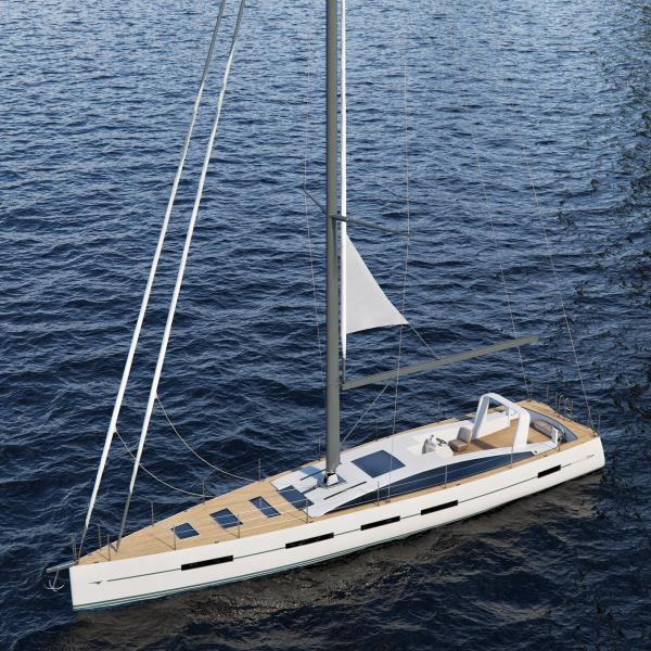 قایق بادبانی - دانلود مدل سه بعدی قایق بادبانی - آبجکت سه بعدی قایق بادبانی -Sailboat 3d model - Sailboat 3d Object - Ship-کشتی